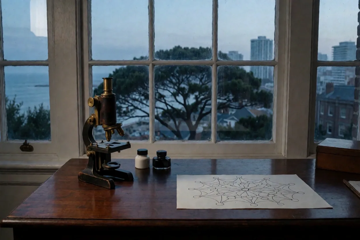 Cognitive observatory desk with neural mappings