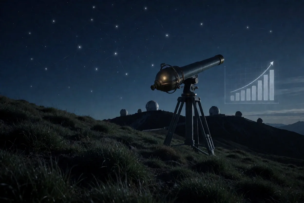 Cognitive observatory at night